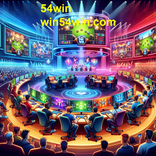 Atração dos Torneios de Jogos em 54win